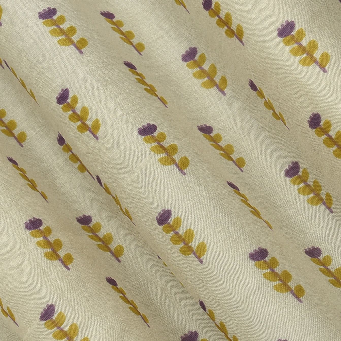 Chanderi Print Fabric