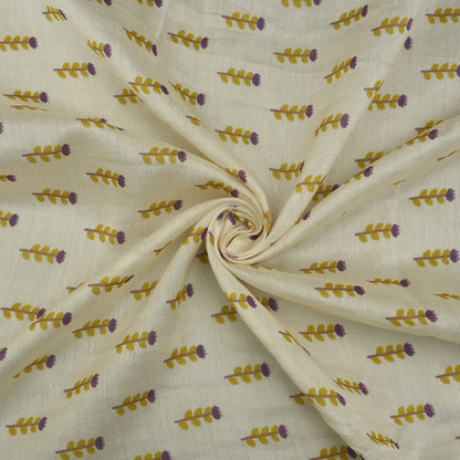 Chanderi Print Fabric