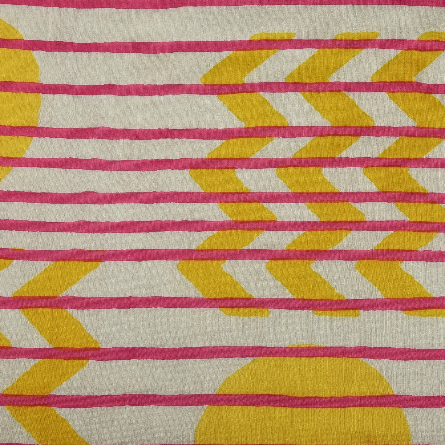 Chanderi Print Fabric