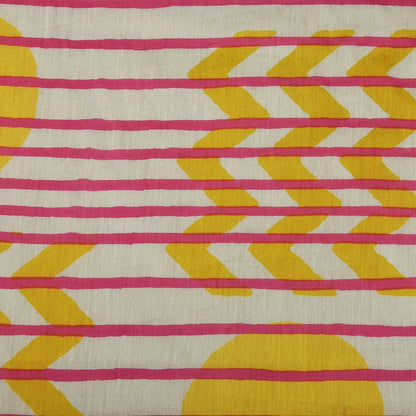 Chanderi Print Fabric