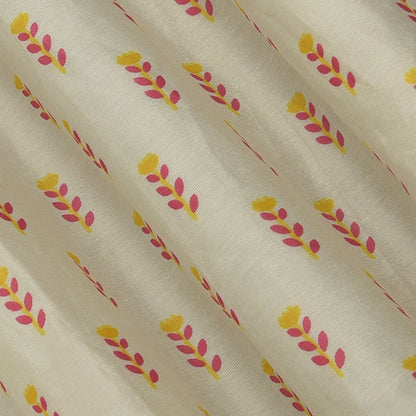 Chanderi Print Fabric