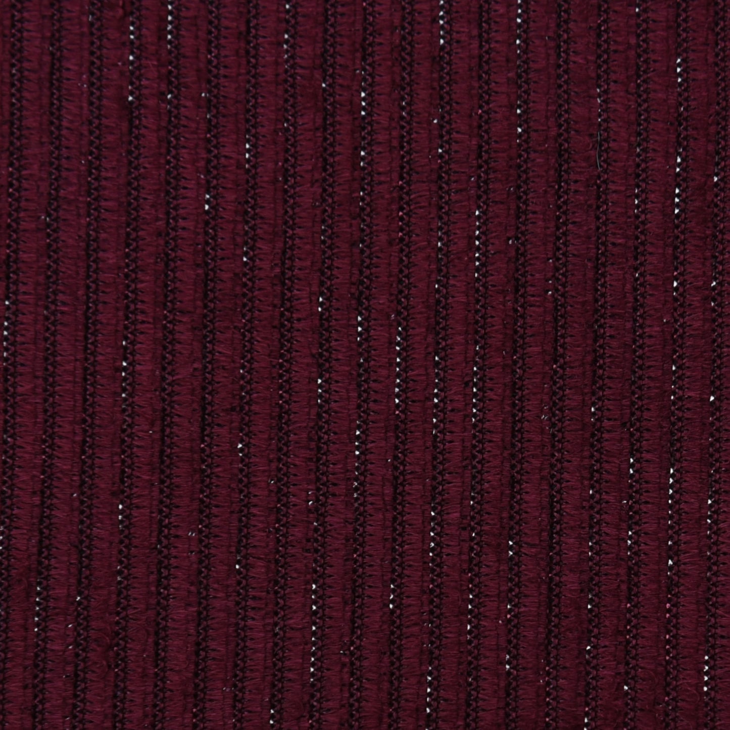 Maroon Color Velvet Lycra Stripe Shimmer Fabric