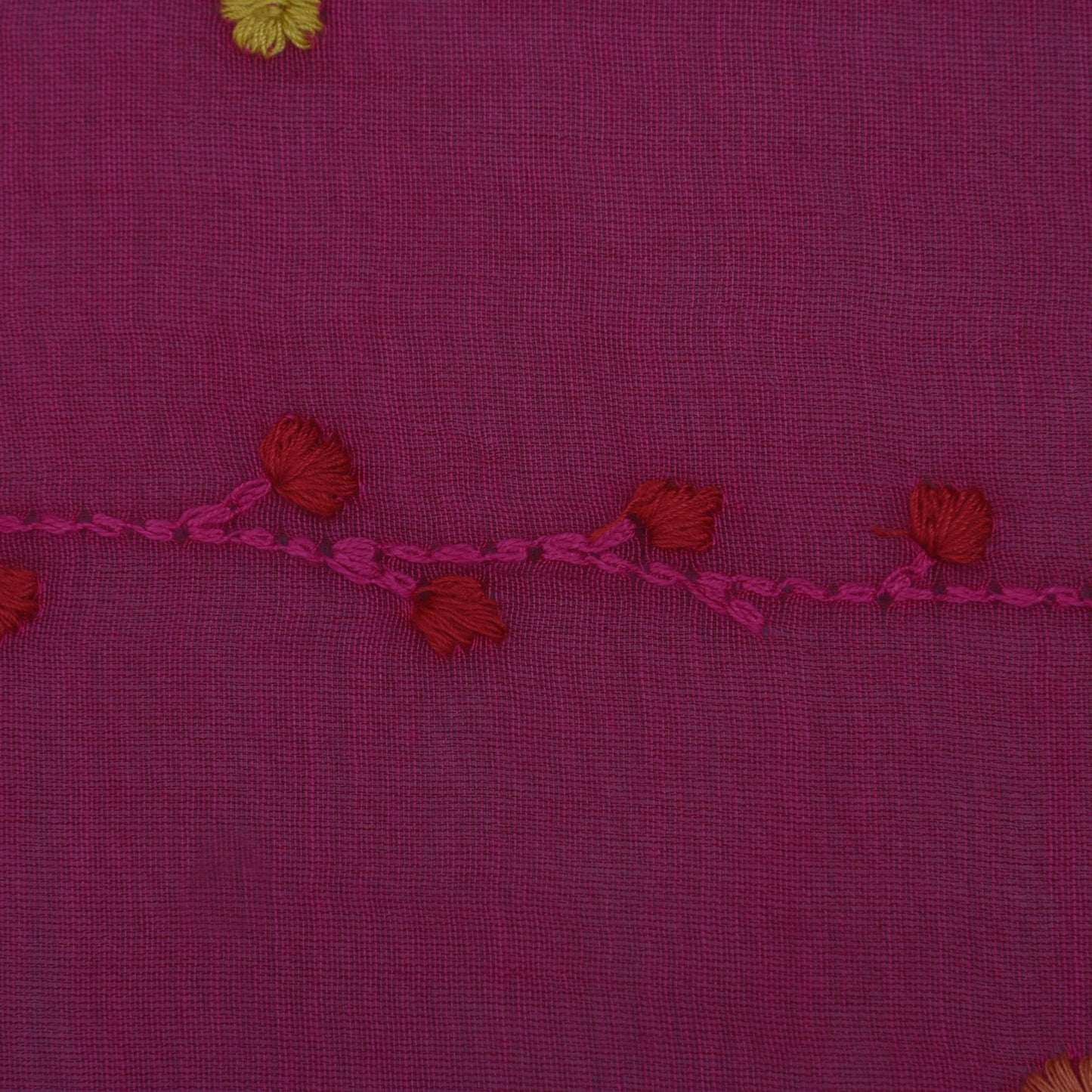 Chanderi Embroidery Fabric