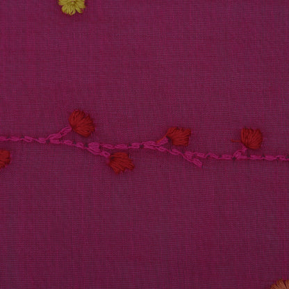 Chanderi Embroidery Fabric