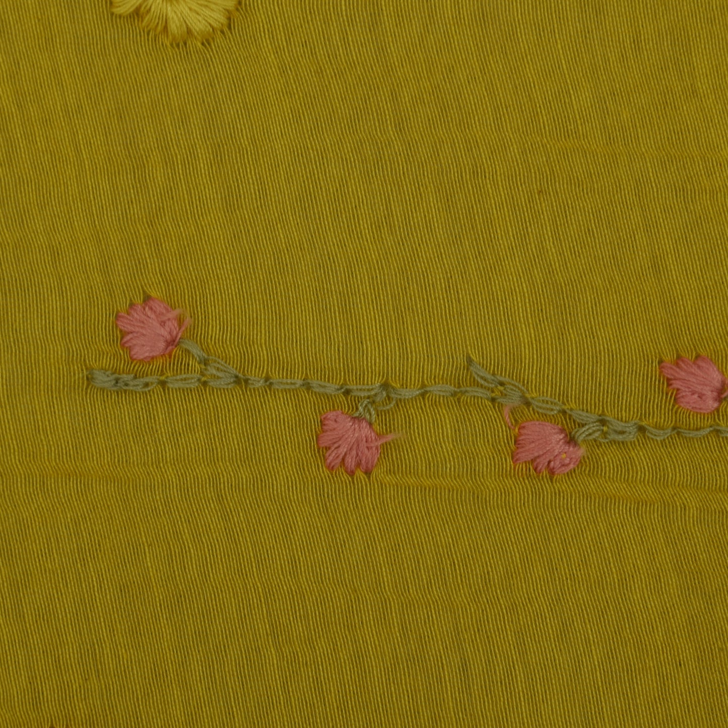 Chanderi Embroidery Fabric