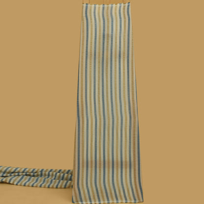 Multicolor Crush Tissue Stripe Fabric