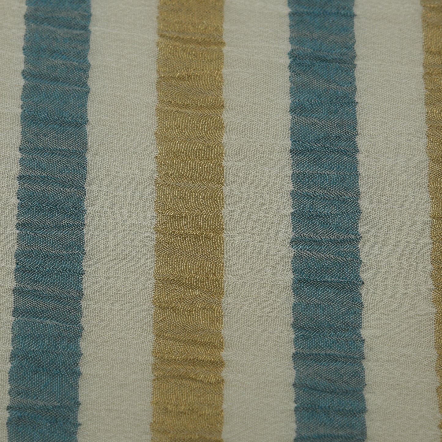 Multicolor Crush Tissue Stripe Fabric