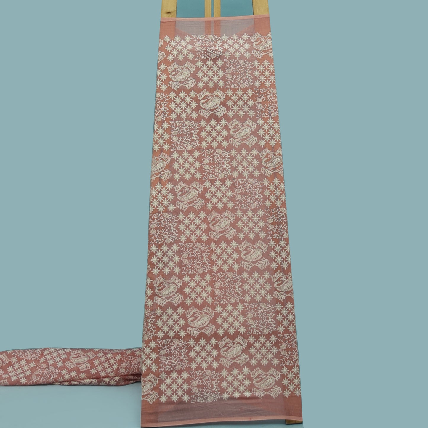 Chanderi Embroidery Fabric