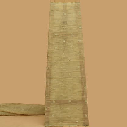 Colored Crush Tissue Booti Fabric