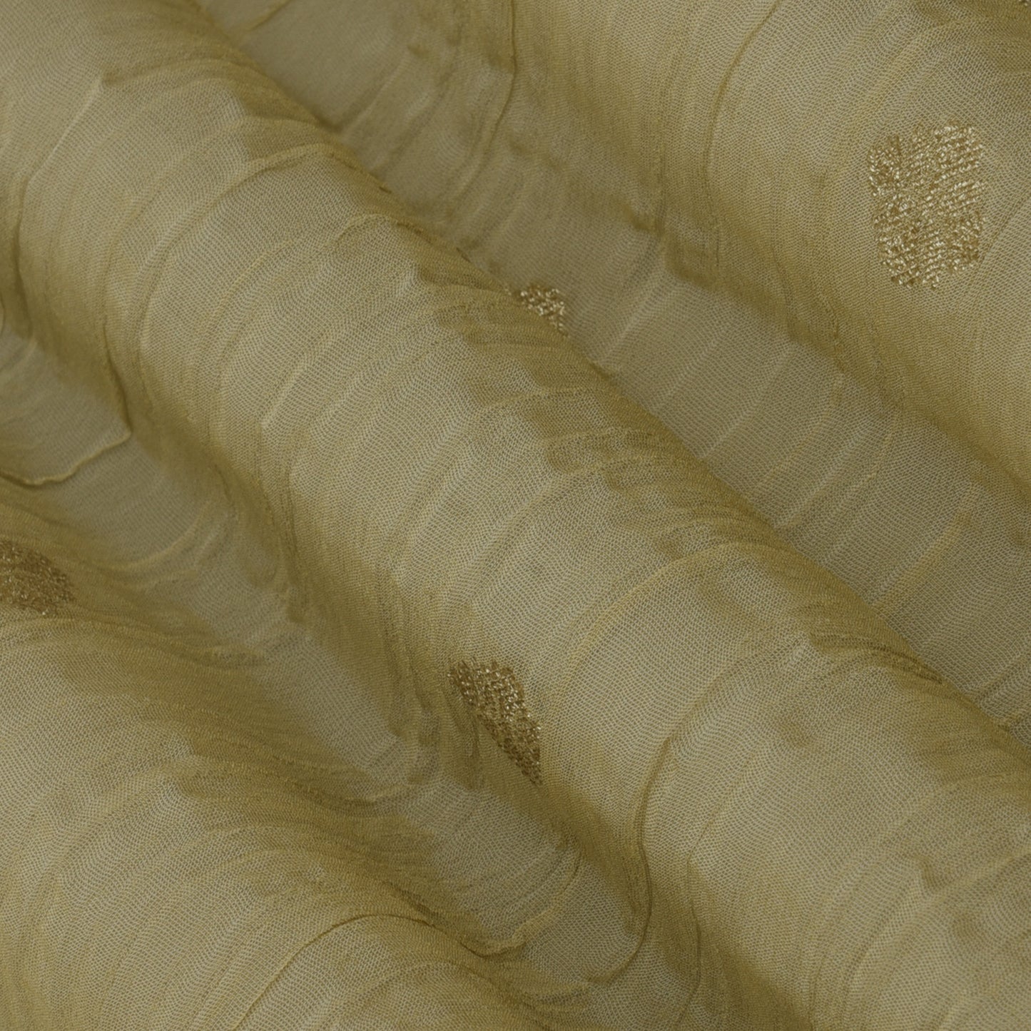 Colored Crush Tissue Booti Fabric