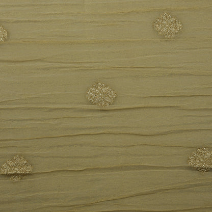 Colored Crush Tissue Booti Fabric