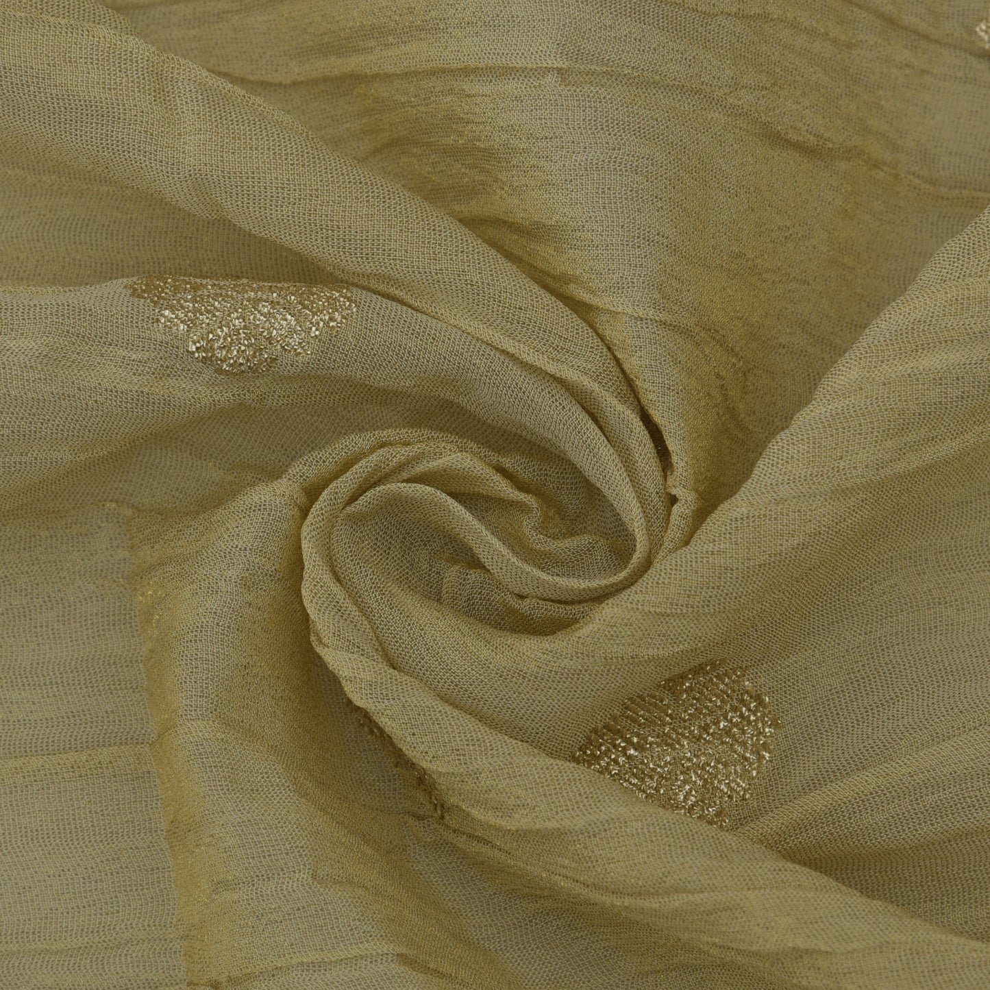 Colored Crush Tissue Booti Fabric