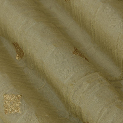 Colored Crush Tissue Booti Fabric