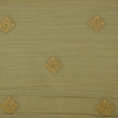 Colored Crush Tissue Booti Fabric