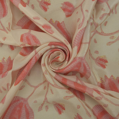 Floral Hydra Crepe Print Fabric