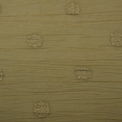 Colored Crush Tissue Booti Fabric