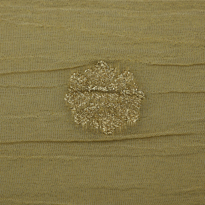 Colored Crush Tissue Booti Fabric