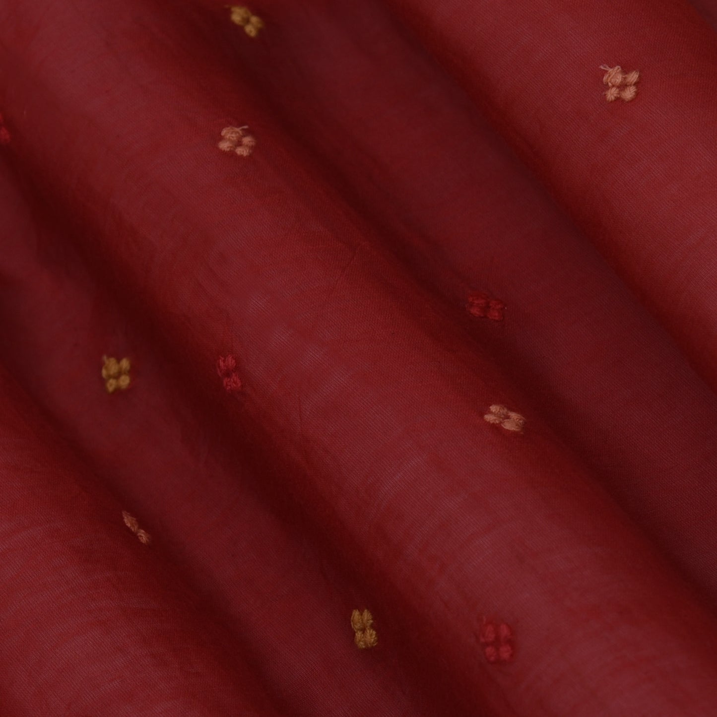 Chanderi Embroidery Fabric