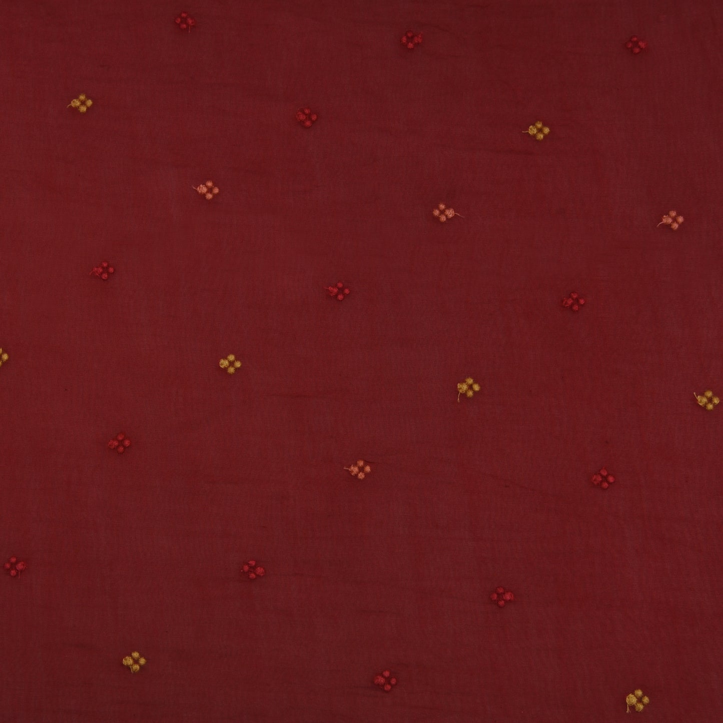 Chanderi Embroidery Fabric