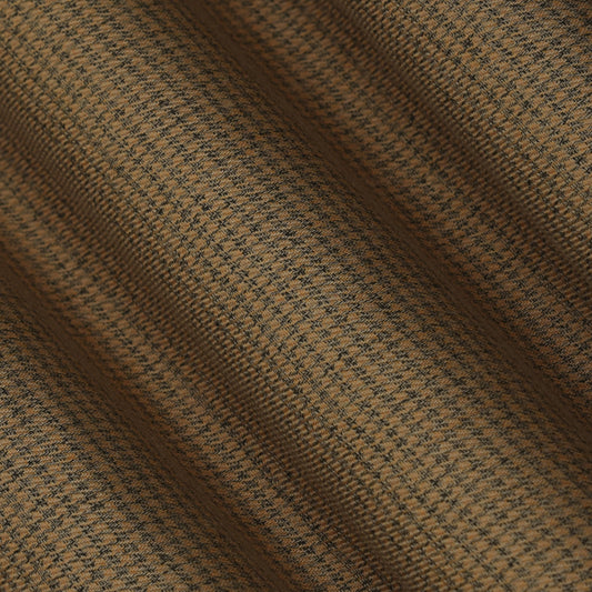 Brown Color Pashmina Check Fabric