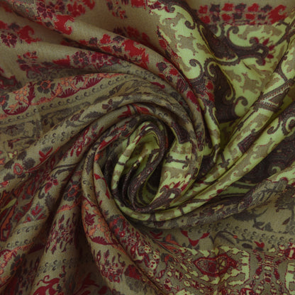 Multicolor Modal Satin Print Fabric