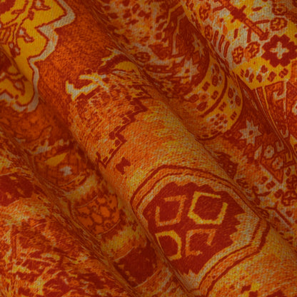 Multicolor Modal Satin Print Fabric