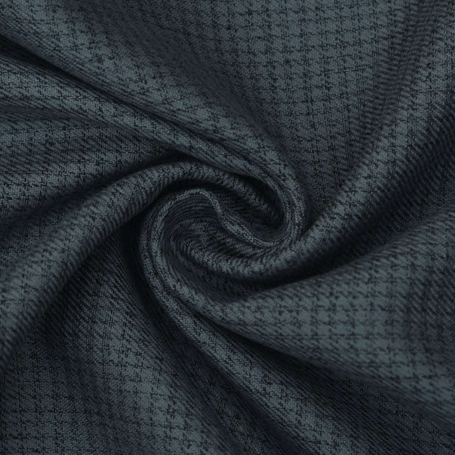 Grey Color Pashmina Check Fabric