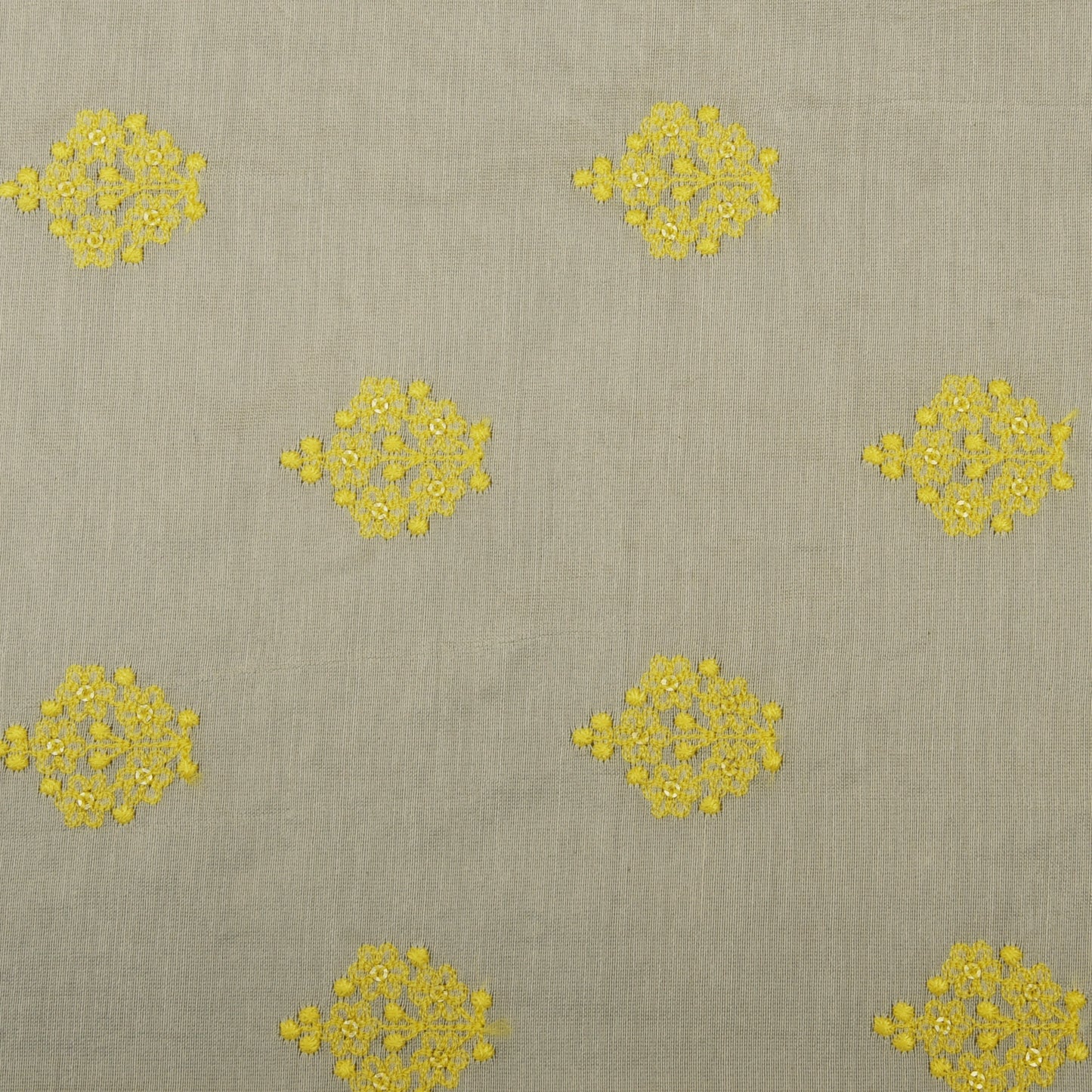 Chanderi Silk Embroidery Fabric