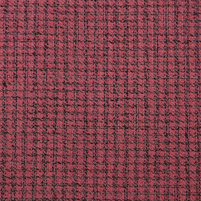 Pink Color Pashmina Check Fabric