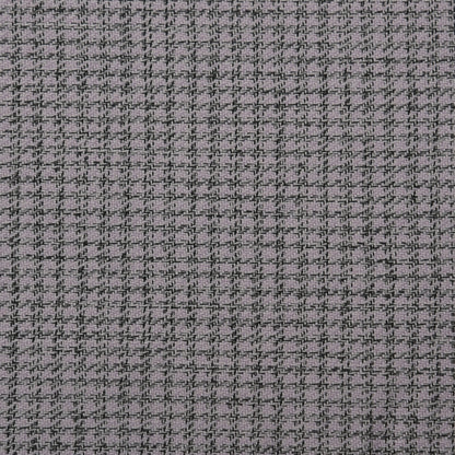Grey Color Pashmina Check Fabric