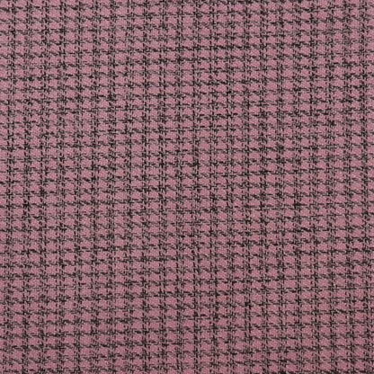 Pink Color Pashmina Check Fabric