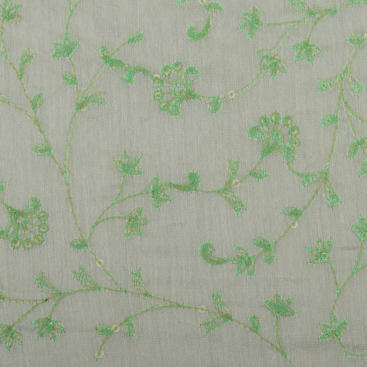 Chanderi Silk Embroidery Fabric