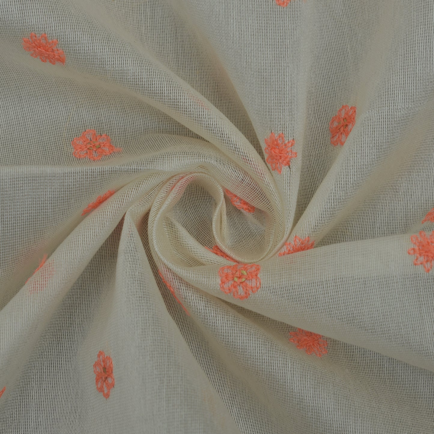 Chanderi Silk Embroidery Fabric