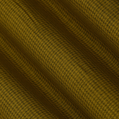 Mustard Color Pashmina Check Fabric