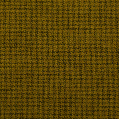 Mustard Color Pashmina Check Fabric