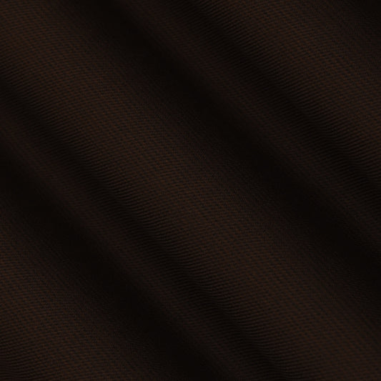 Dark Brown Color Pashmina Check Fabric