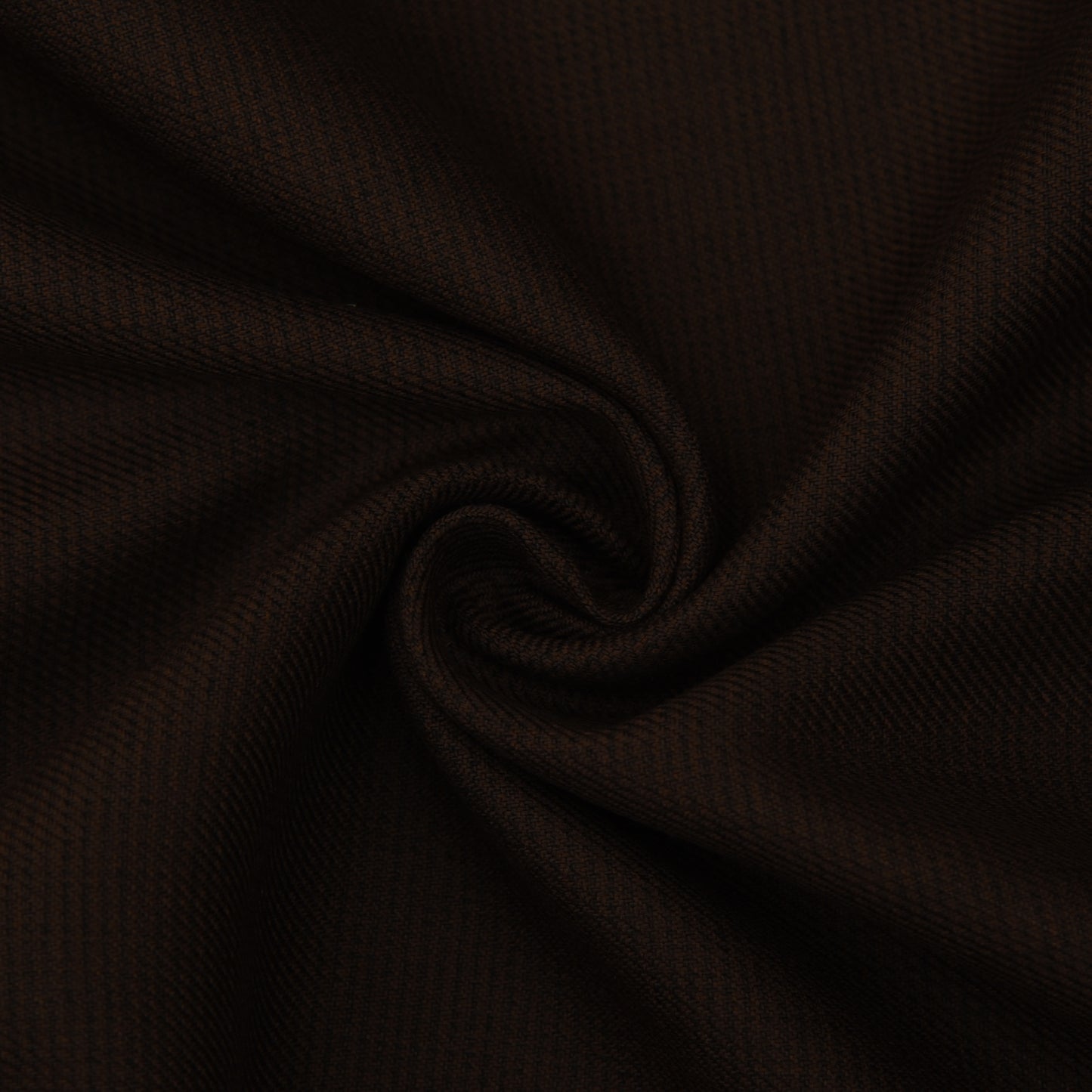 Dark Brown Color Pashmina Check Fabric