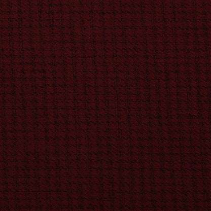 Maroon Color Pashmina Check Fabric