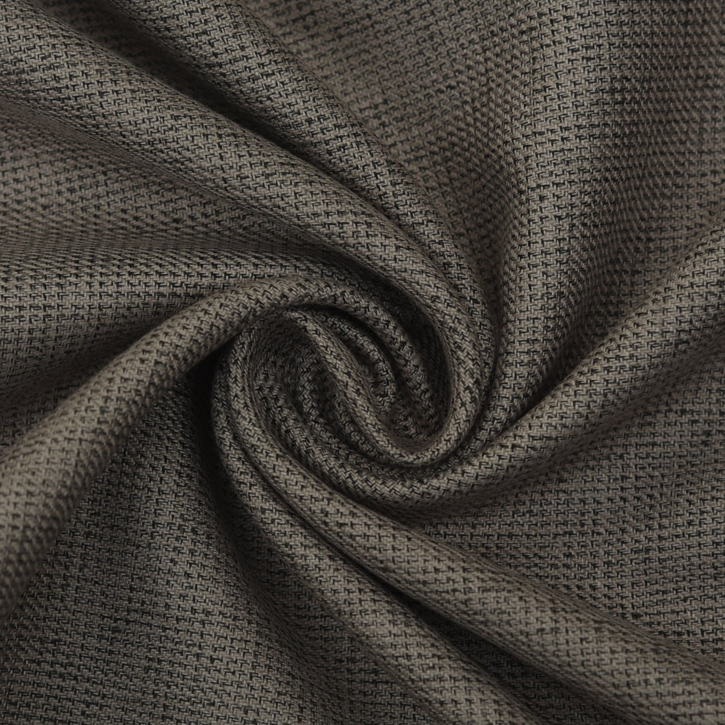 Grey Color Pashmina Check Fabric