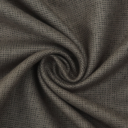 Grey Color Pashmina Check Fabric