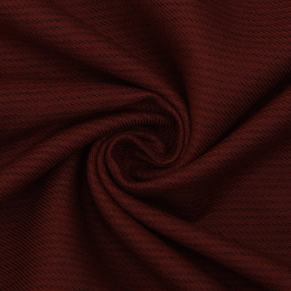 Maroon Color Pashmina Check Fabric