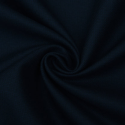 Navy Blue Color Pashmina Check Fabric