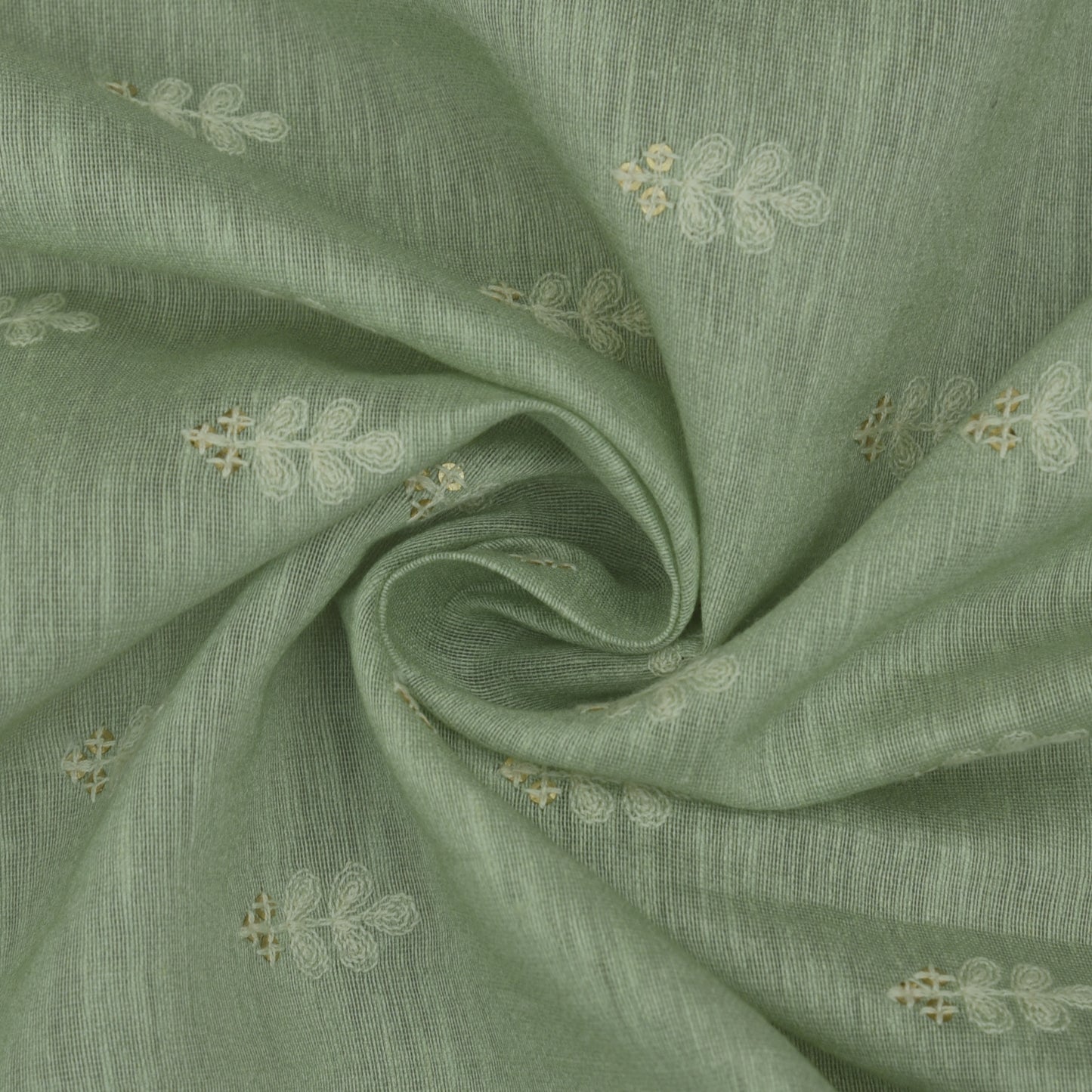 Linen Booti Fabric