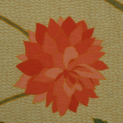 Floral Hydra Chinon Print Fabric