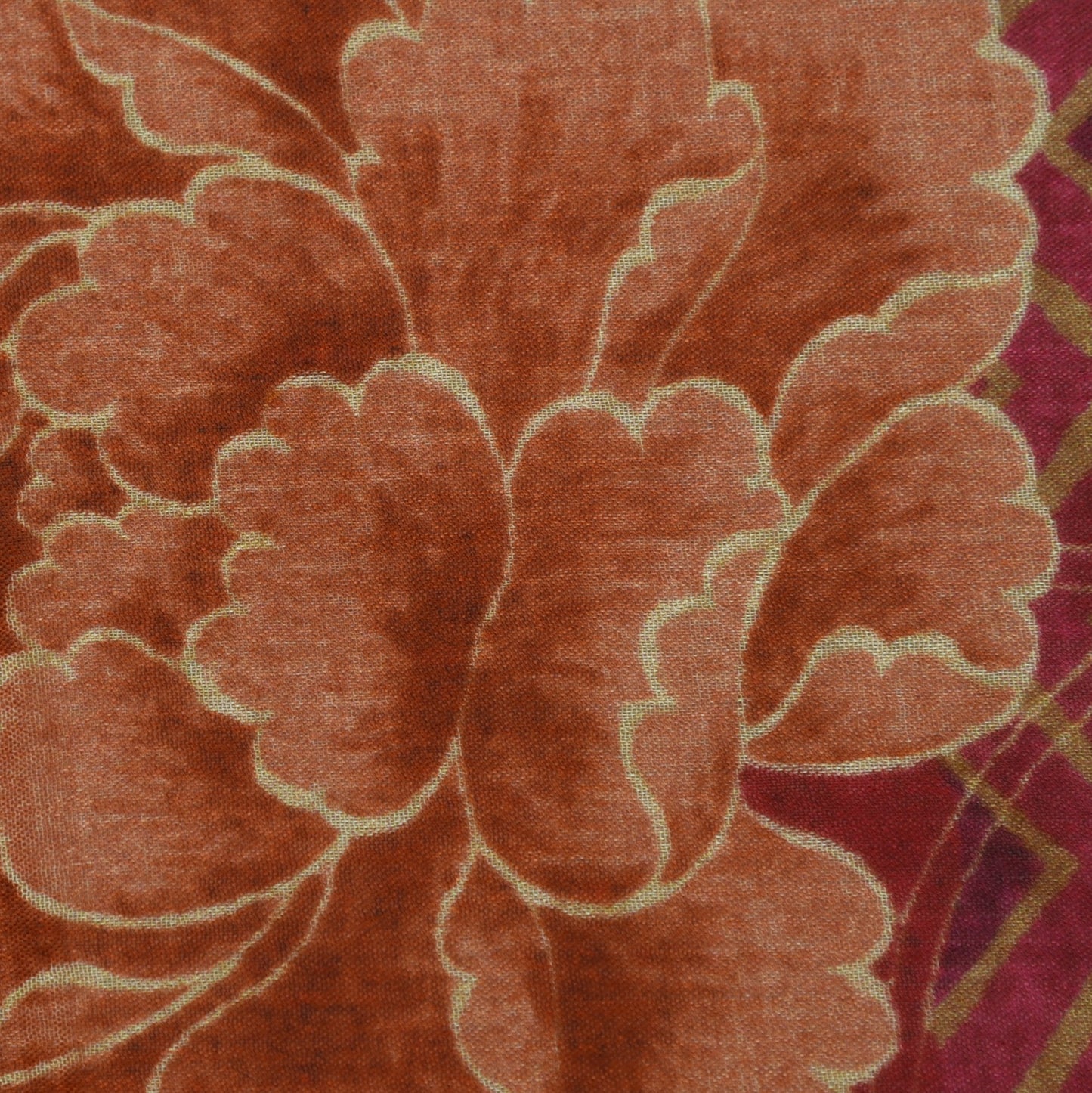 Floral Hydra Chinon Print Fabric