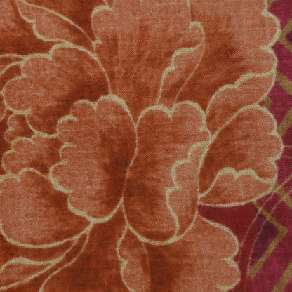 Floral Hydra Chinon Print Fabric