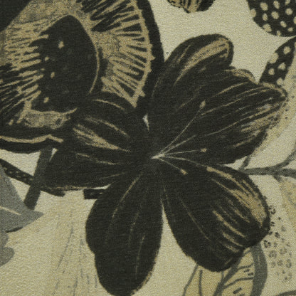 Floral Hydra Chinon Print Fabric