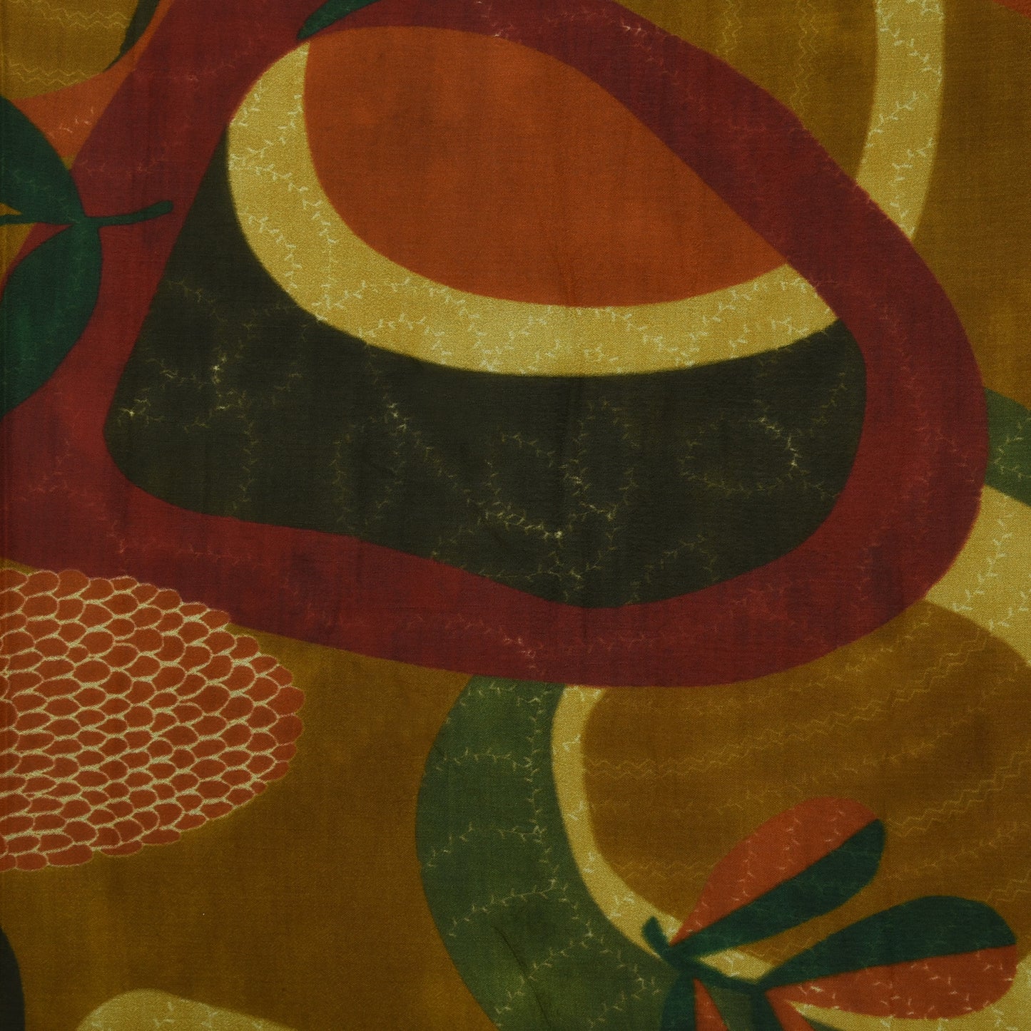 Multicolor Hydra Chinon Print Fabric