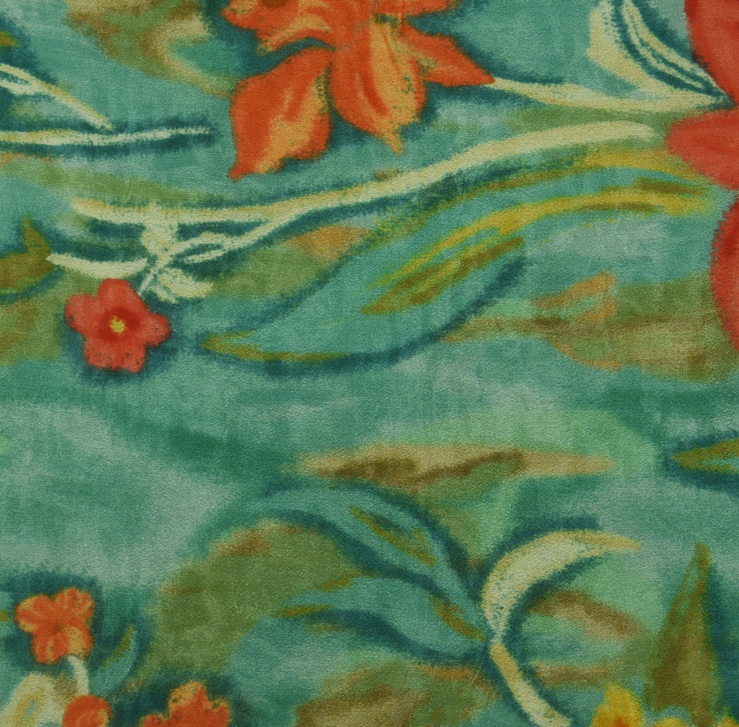 Multicolor Hydra Chinon Print Fabric