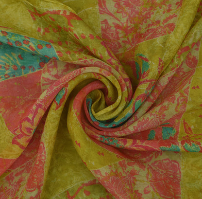 Multicolor Hydra Chinon Print Fabric